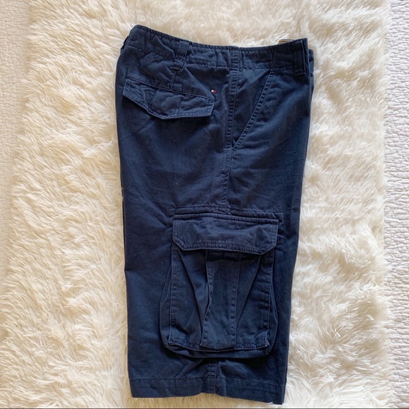 New Tommy Hilfiger Shorts Bermuda Color Navy Kid’s Size 16 #back to school - Picture 2 of 11
